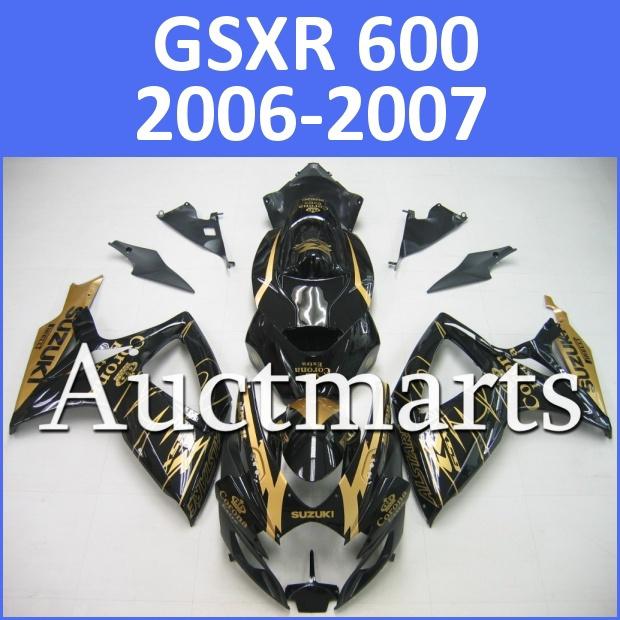 Fit suzuki gsxr 750 gsxr 600 06 07 gsx-r 2006 2007 fairing bodywork k6 g63 d13