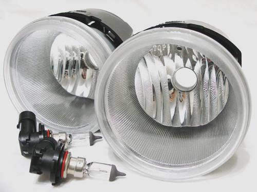 05-10 chrysler 300 c 05 06 300 srt8 fog light lamp rl h pair w/2 light bulbs new