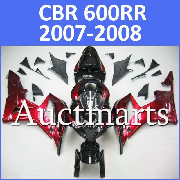 Fit honda 07 08 cbr600rr cbr 600 rr 2007 2008 fairing kit abs plastics h46 d03