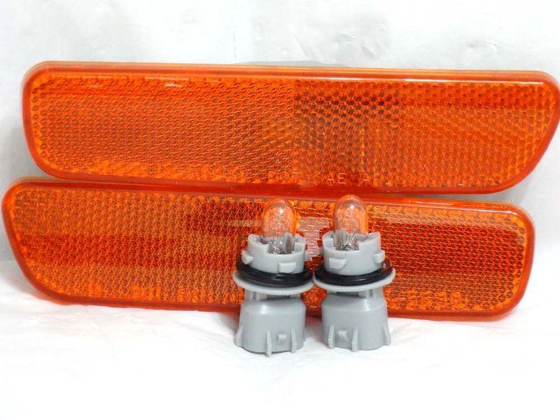 Lexus 99-03 rx300 front signal park side marker light lamp rl h pair w/bulb  new