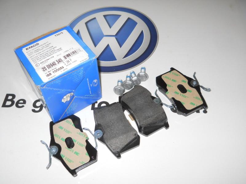 Volkswagen 1998-2005 vw jetta golf beetle rear brake pad set 1j0 698 451 p aft