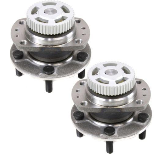 Rear wheel hub & bearing left & right pair set for caravan town & country fwd