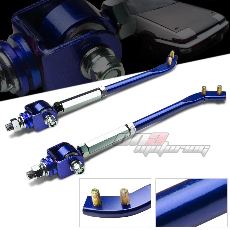 84-87 corolla ae86 gts sr5 blue adjustable front pillow tension/suspension rod