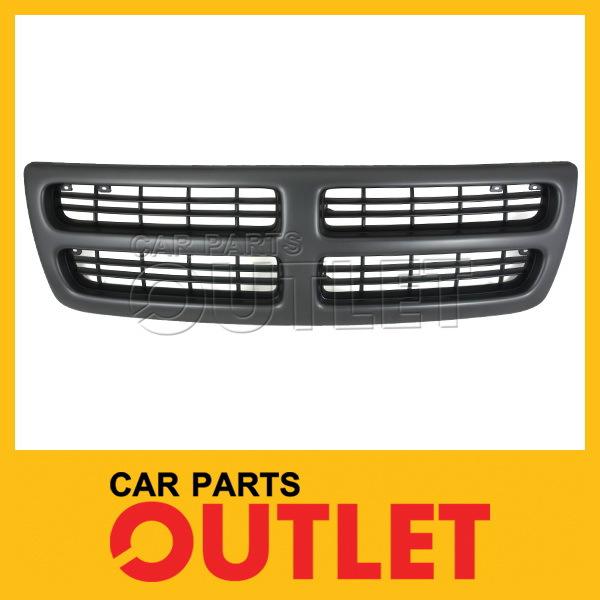 98 99 00 01 02 03 dodge ram van front grille grill assembly 1500 2500 3500