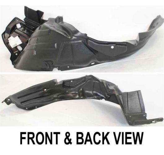 2007 2008 honda fit front fender liner splash shield plastic w/auto trans left