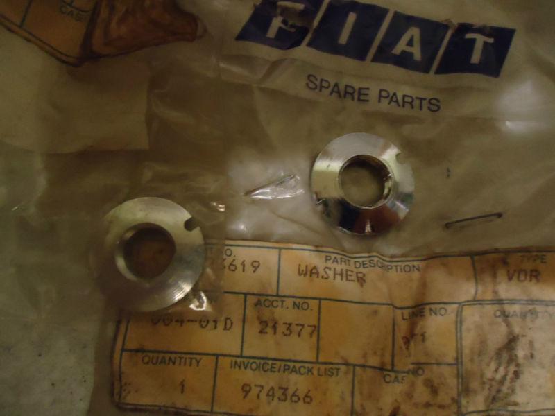 Fiat 128 berliana 128 131 chrome rings for rear window se nos rare 4323619