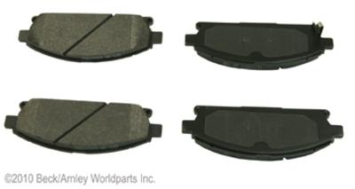 Beck arnley 086-1546c brake pad or shoe, front-disc brake pad