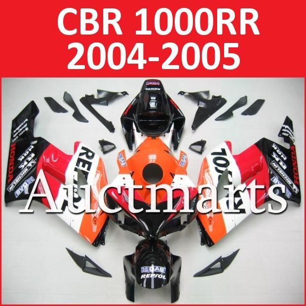 Fit honda 04 05 cbr1000rr cbr 1000 rr 2004 2005 fairing kit abs plastics d26 a01