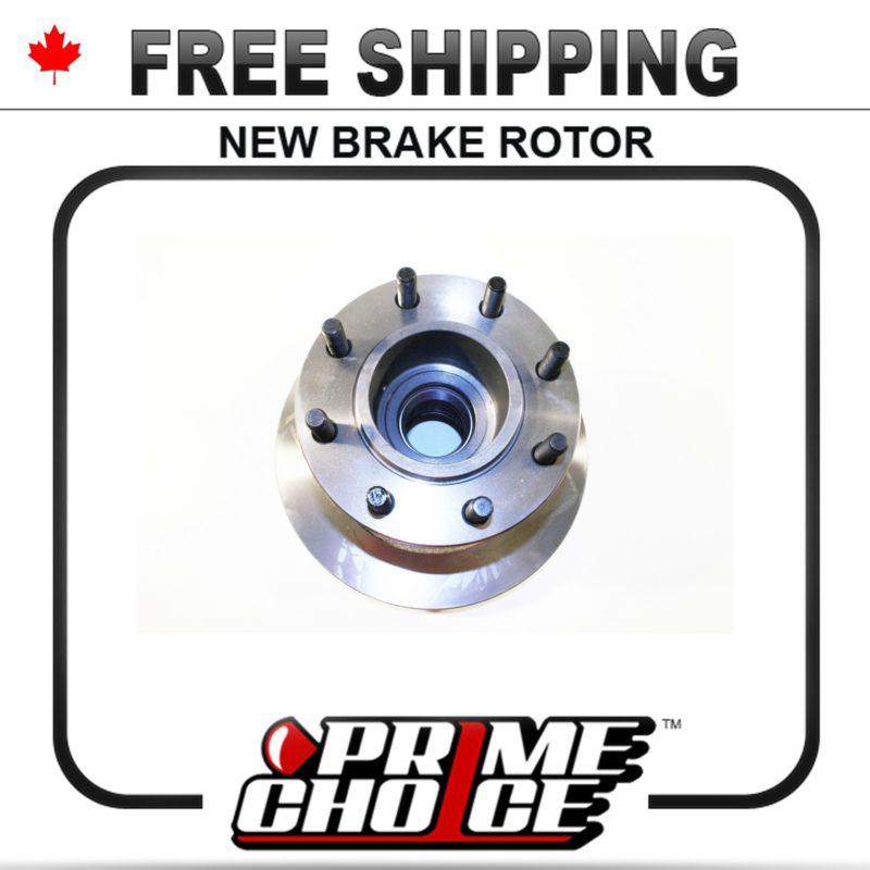 1 premium new disc brake rotor for front fits left driver / right passenger side