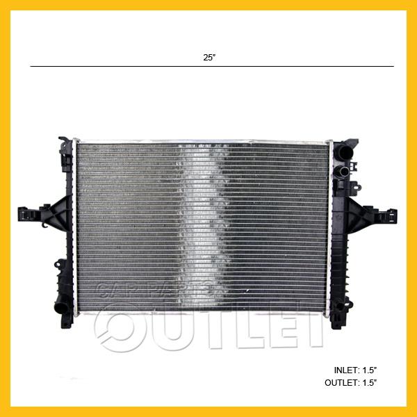 01-09 volvo s60 radiator vo3010102 fits 313190563 2003 v70 2.4l 2.5 l5 auto 2805