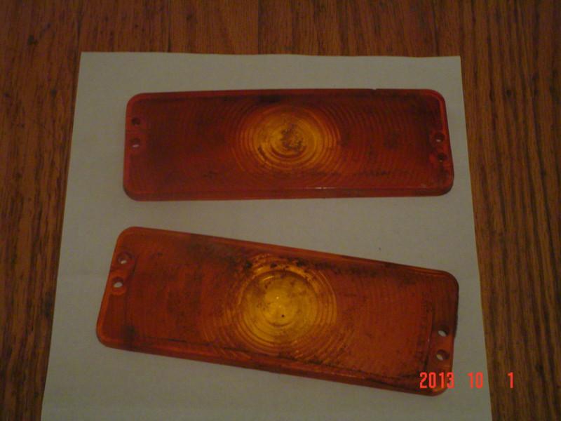 1964-1965-1966 ford truck 150 front turn light signal lens