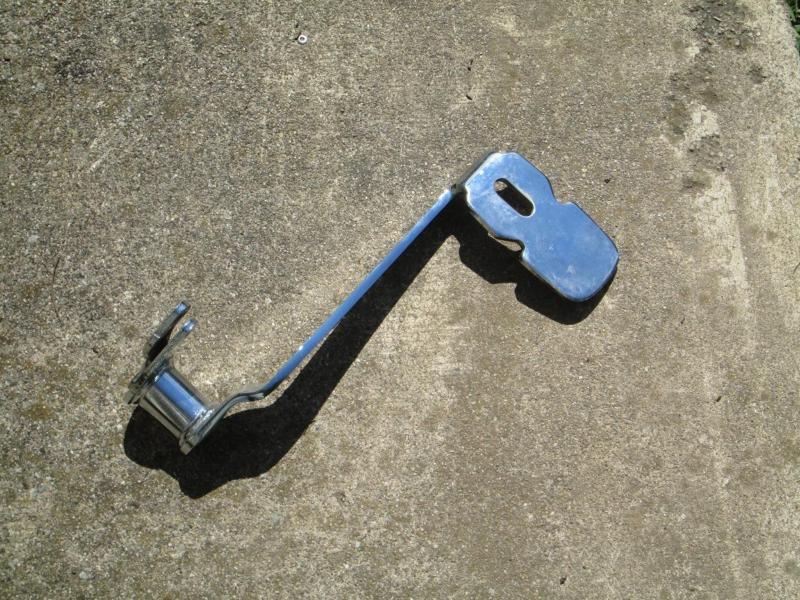 Harley davidson chrome brake pedal forward brake pedal 08-later touring