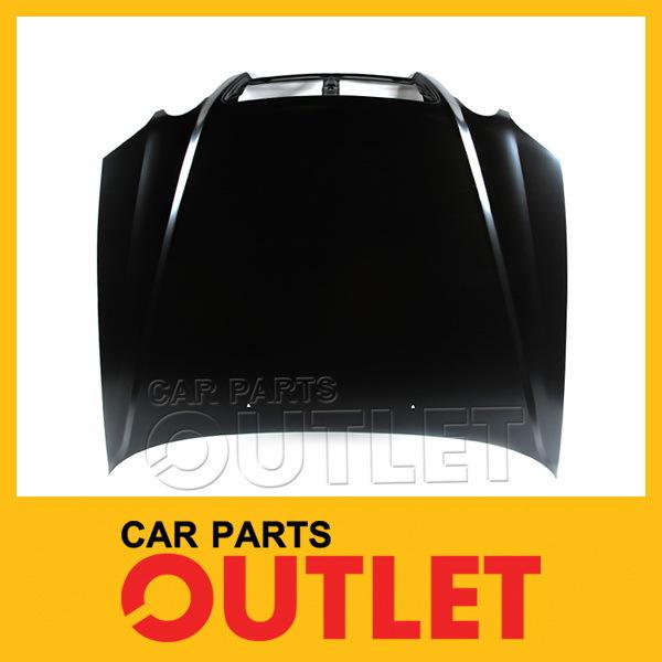 Hood primered black steel 06 old body ex/lx 4dr sedan for 2003-2005 kia optima 