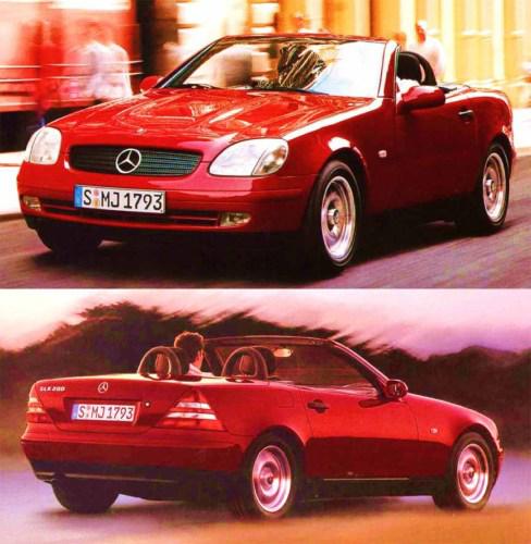 1998 mercedes slk brochure-slk 200-slk 230 komp-german text