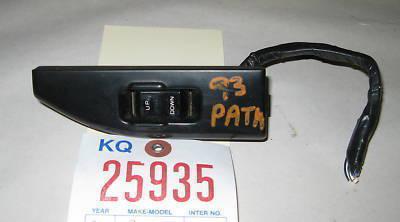 Nissan 93 pathfinder window switch right/rear blk 1993