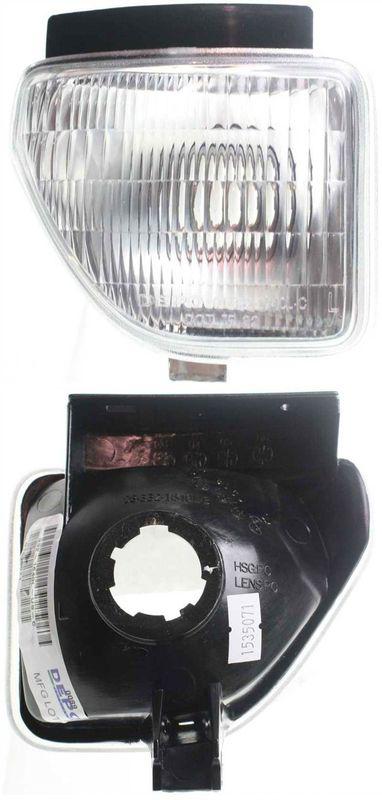 Parking light lamp lens & housing driver's left side