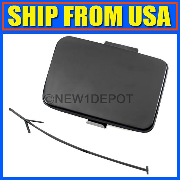 Us front bumper tow hook cover cap for audi a4 02 03 04 05 8e0 807 241 unpainted