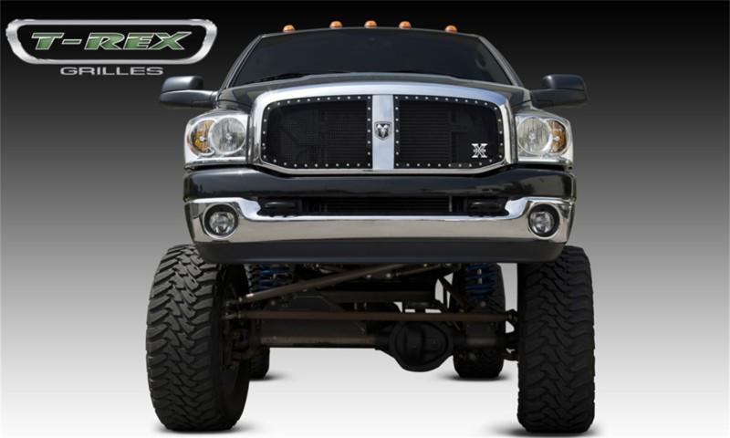 T-rex grilles 6714671 x-metal; studded mesh grille