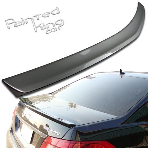 Mercedes benz w212 a e-class trunk spoiler 10-14 painted abs