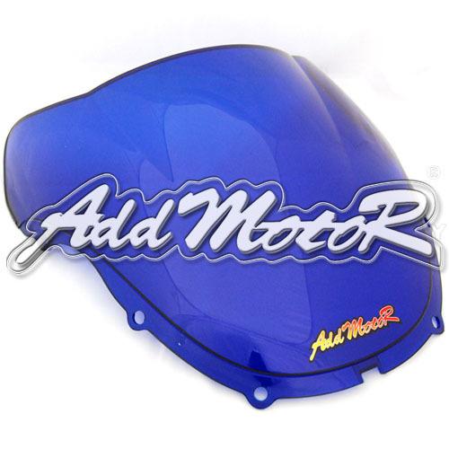 Motorcycle windscreen windshield fit cbr600 f4 99-00 blue ws1108