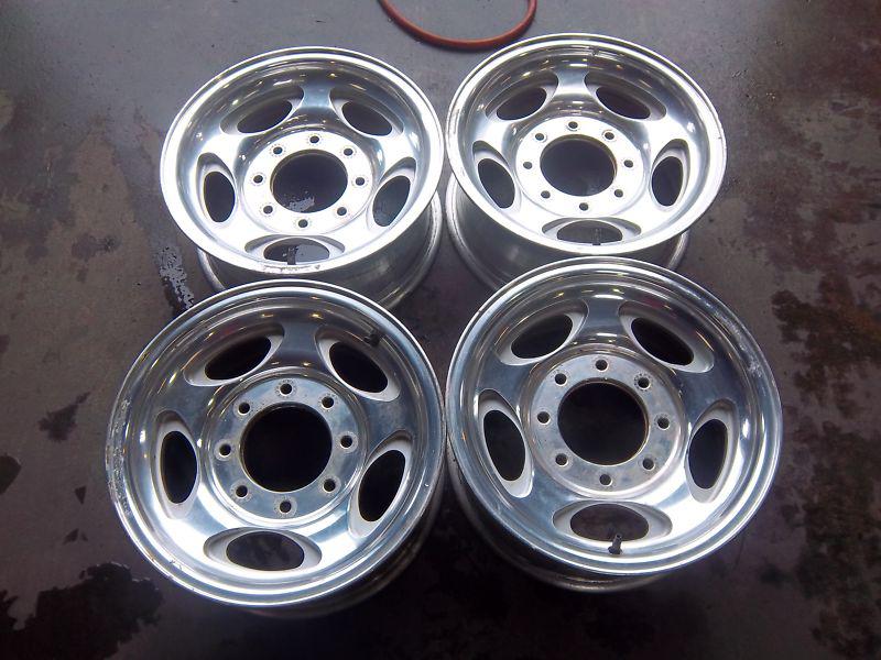 Buy 16 OEM Ford F250 F350 factory Polished alloy wheels Rims 3408 ...