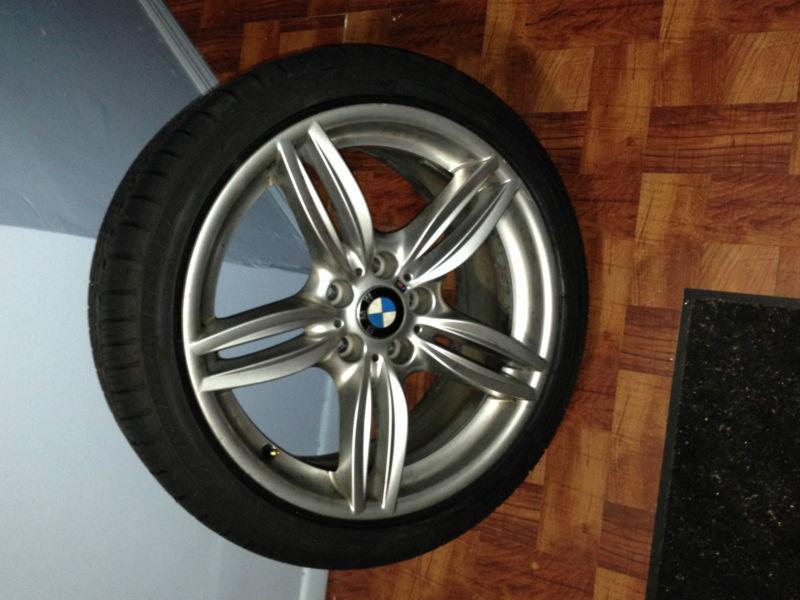 Bmw oem wheel + goodyear tires 535i,550,640,650 