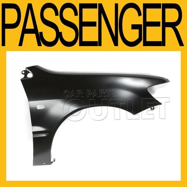 2002-2003 mitsubishi lancer passenger side front fender primered oz rally right