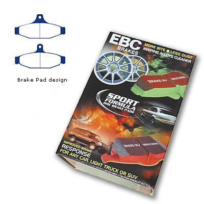 Ebc brake pads yellowstuff 4000 series kevlar rear chevy pontiac camaro corvette