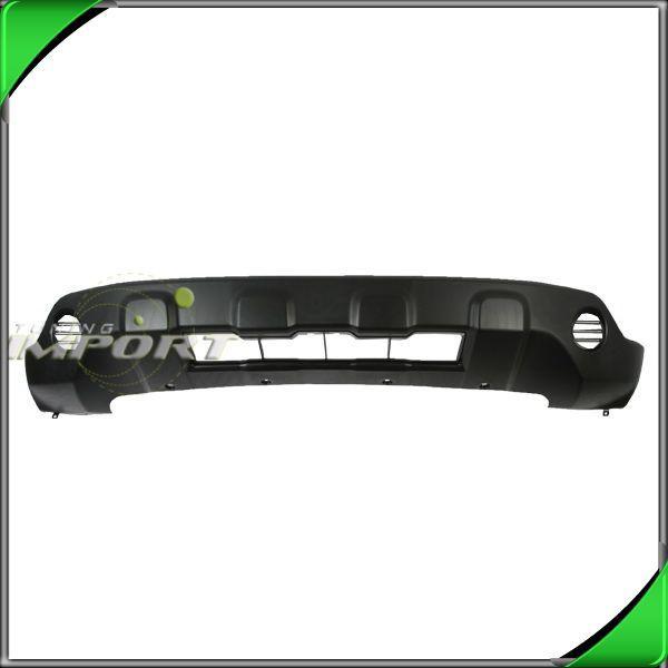 07-09 honda crv cr-v matte gray textured lower front bumper cover replacement