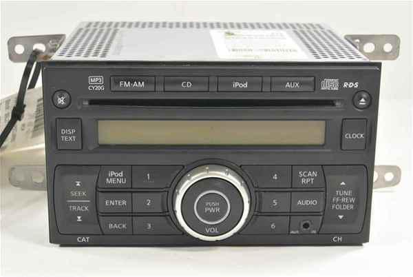 12 13 versa sedan single disc cd mp3 player radio oem