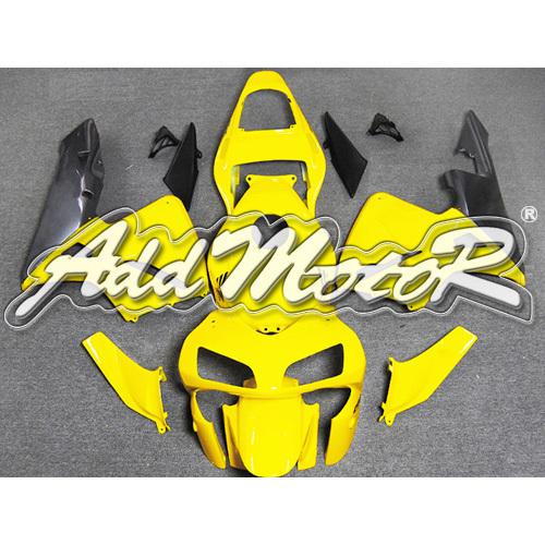 For cbr600rr 03-04 2003-2004 injection molded fairing yellow black 6333a