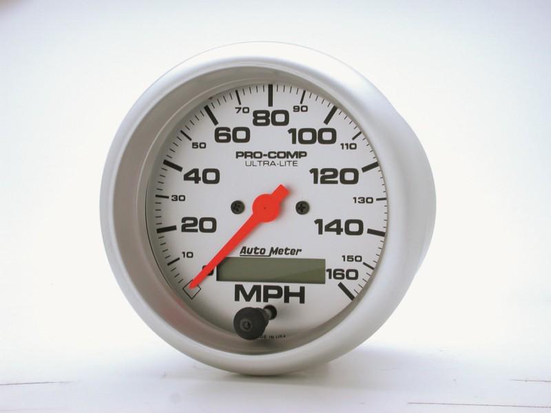 Auto meter 4488 ultra-lite; in-dash electric speedometer