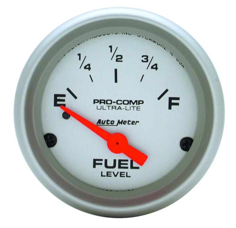 Auto meter 4317 ultra-lite; electric fuel level gauge