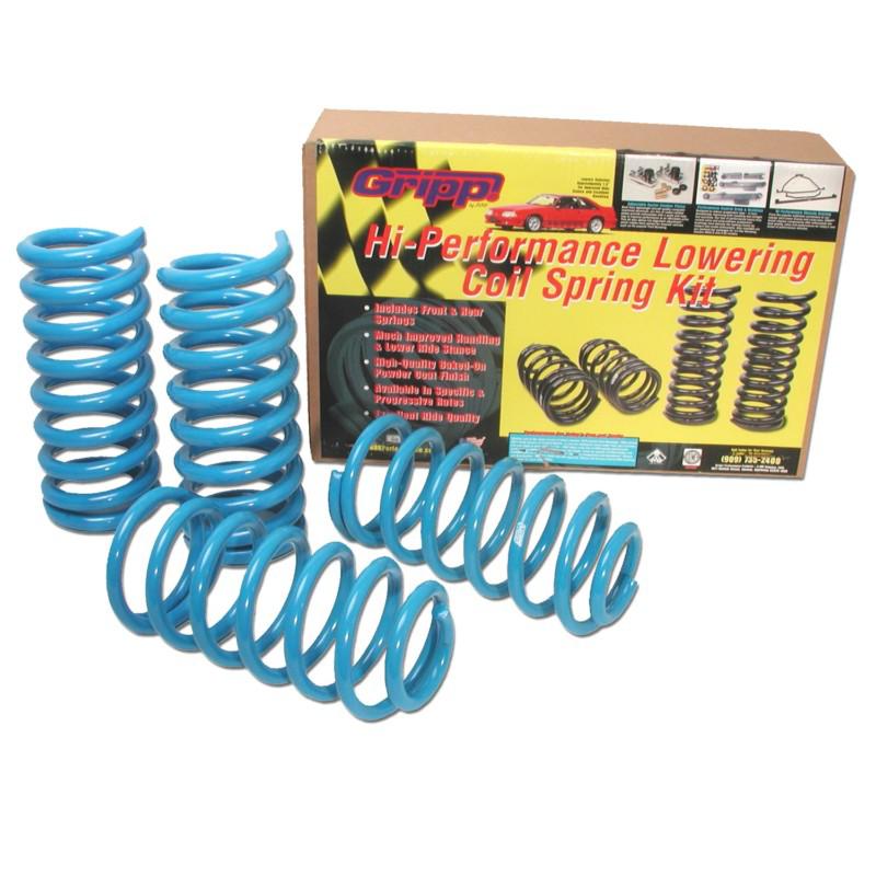 Bbk performance 2501 gripp series performance lowering spring system mustang