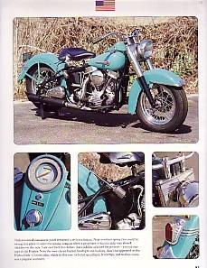 1949 harley davidson fl hydra glide motorcycle article - panhead engine