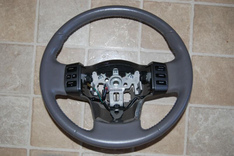 Nissan steering wheel leather