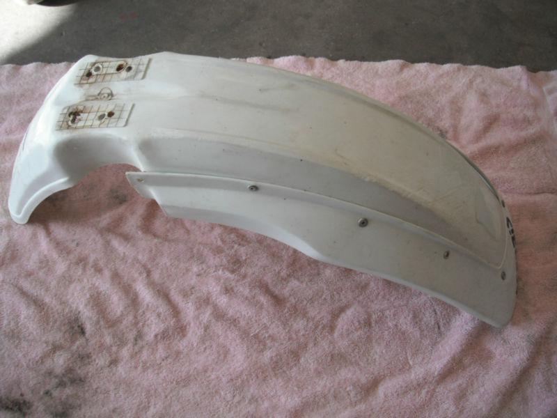 1983 husqvarna 430wr 430 wr front fender very nice ahrma vintage mx