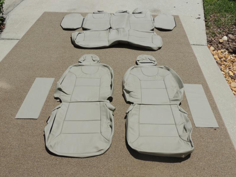 Ford focus s se ses leather seat covers interior seats 2009 tan