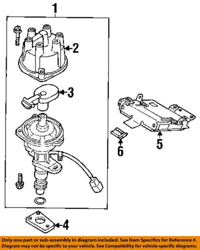 Nissan oem 221001w601re distributor