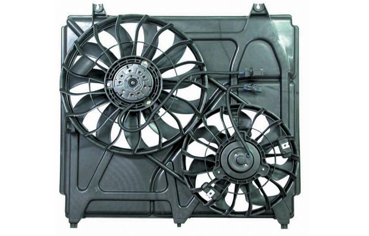 Depo ac condenser radiator cooling fan assy 03-06 04 05 kia sorento 253803e600