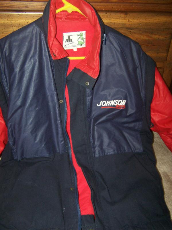 Johnson racing team jacket- size l