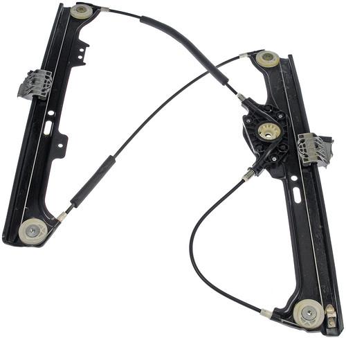 Window regulator, power w/o motor front right platinum# 1330704