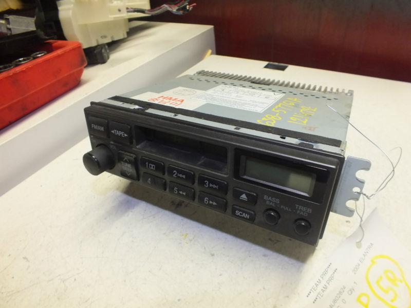 2004 hyundai elantra cassette radio 96140-2d106ax oem c