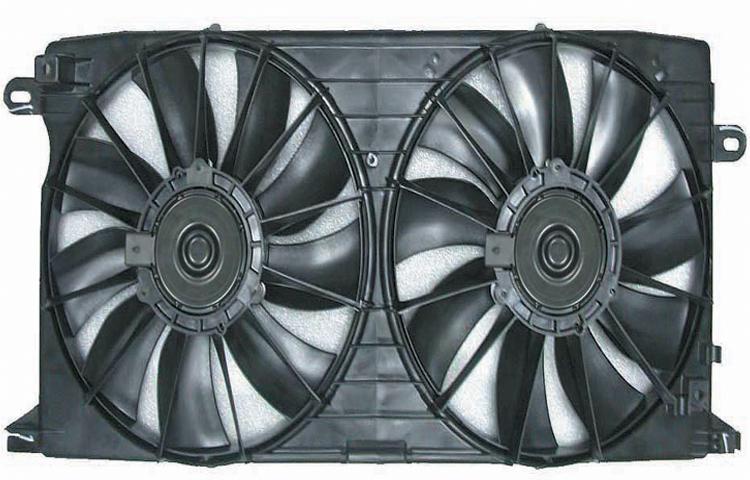 Depo replacement ac condenser and radiator cooling fan 98-04 cadillac seville