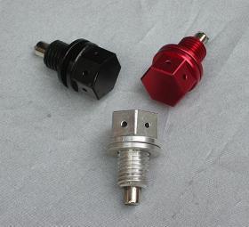 Rare earth magnetic oil drain plug gy6 and sym scooter