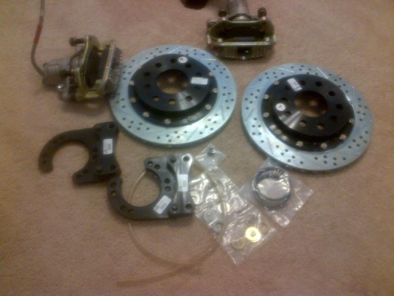 Brand new baer brake system ss+ rear for new style (torino) ends