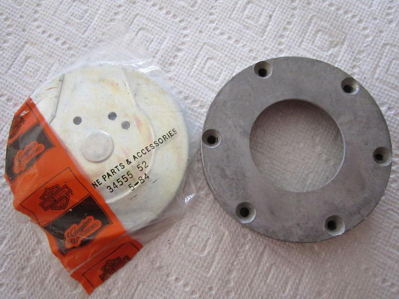 Harley davidson nos panhead-shovelhead transmission ratchet lid covers