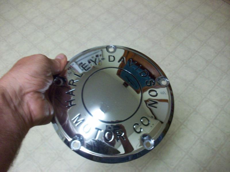 Harley derby cover new take off chrome harley davidson motor co. 