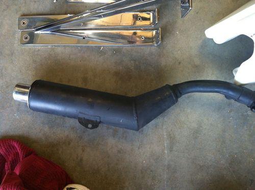 Honda xr400 exhaust pipe