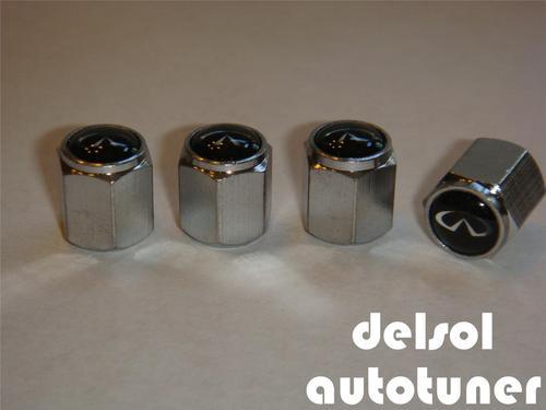 For infiniti all new hex car valve stem caps stems dust cap (set of 4 pcs) 4pcs